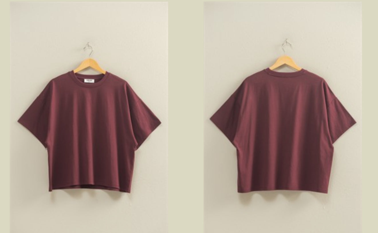 Cherry Cola Oversized Tee