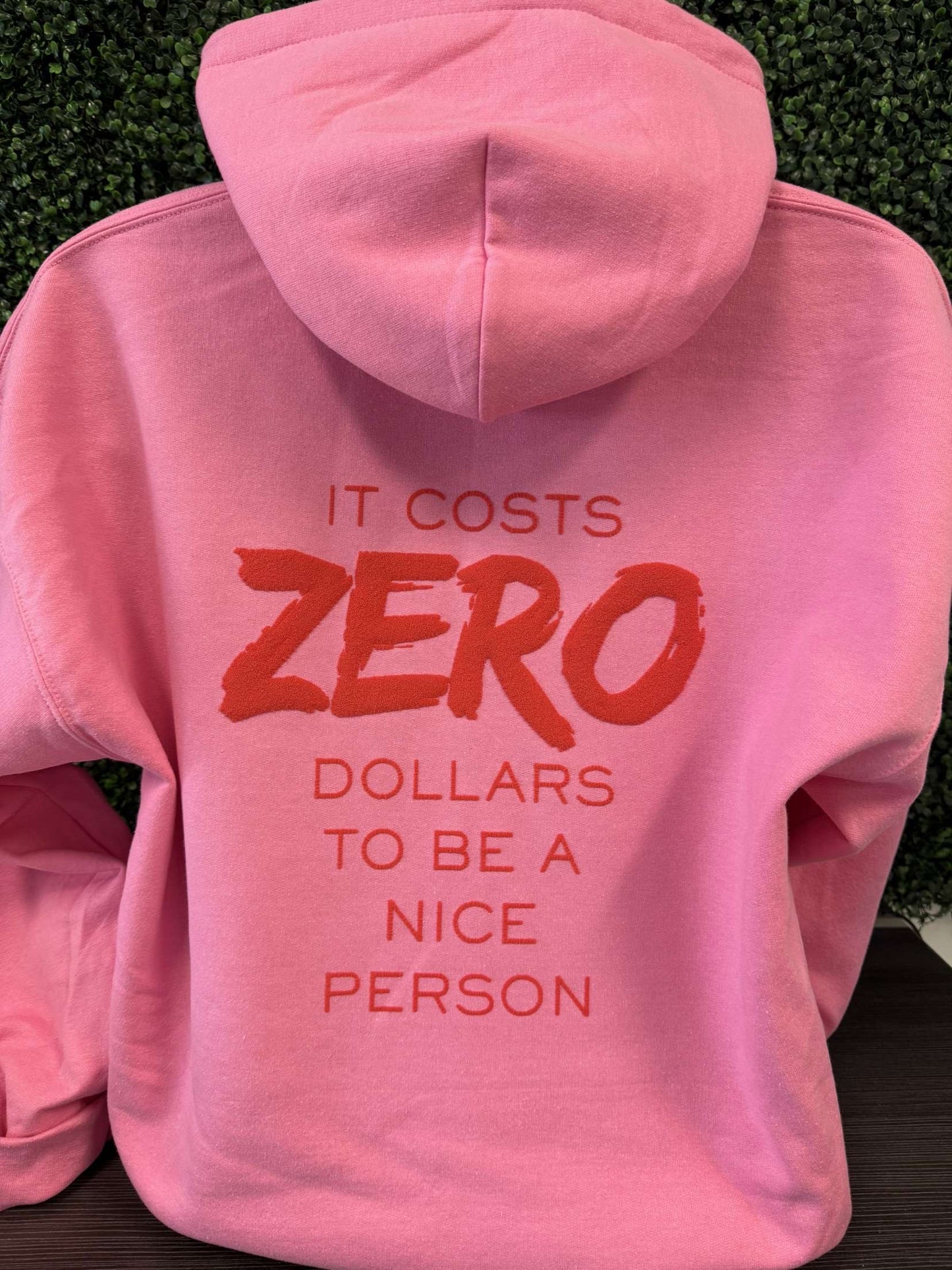 It Costs Zero Dollars Hoodie