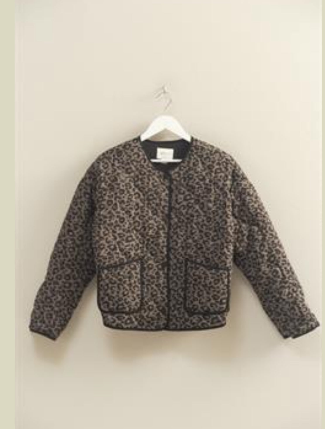 Leopard Quilted Jacket