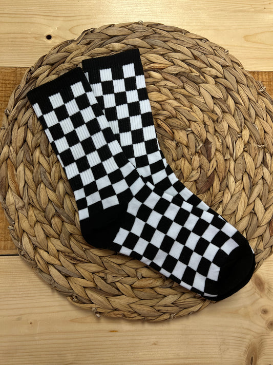 Crew Socks - Checkered